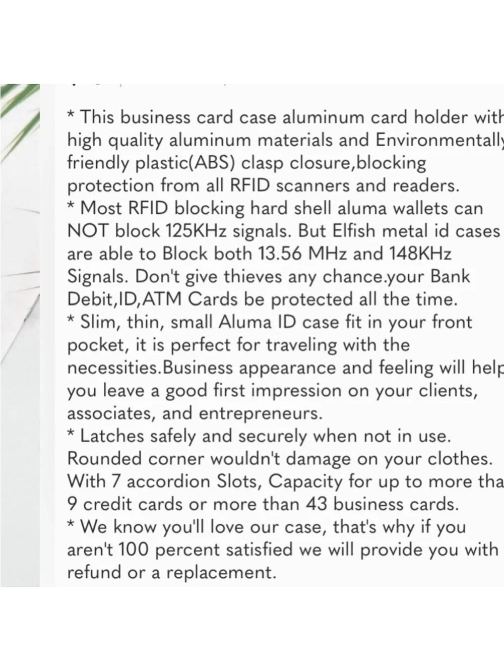 Wallet Credit Cards Holder Flag new